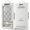 Чохол DKNY IML Checkered Mono Pattern & Printed Stripes для iPhone 14 / 15 / 13 Beige with MagSafe (DKHMP14SHCPTSE)