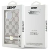 Чохол DKNY IML Checkered Mono Pattern & Printed Stripes для iPhone 15 / iPhone 14 / iPhone 13 Beige with MagSafe (DKHMP15SHCPTSE)