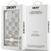 Чехол DKNY IML Checkered Mono Pattern для iPhone 15 Plus / iPhone 14 Plus Beige with MagSafe (DKHMP15MHCPTSE)