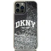 Чохол DKNY Liquid Glitter Big Logo для iPhone 12 | 12 Pro Black (DKHCP12MLBNAEK)