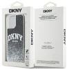 Чохол DKNY Liquid Glitter Big Logo для iPhone 12 | 12 Pro Black (DKHCP12MLBNAEK)