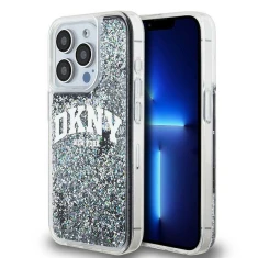 Чохол DKNY Liquid Glitter Big Logo для iPhone 13 Pro Black (DKHCP13LLBNAEK)