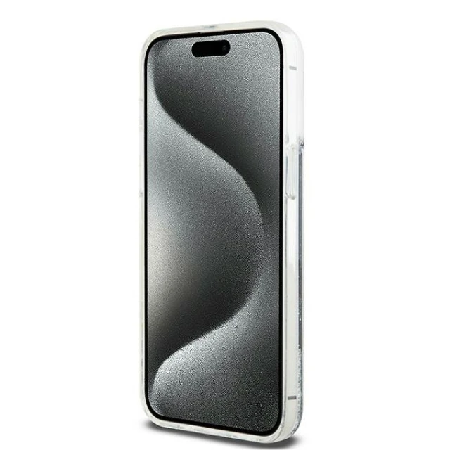 Чехол DKNY Liquid Glitter Big Logo для iPhone 13 Pro Max Black (DKHCP13XLBNAEK)