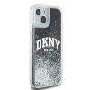 Чохол DKNY Liquid Glitter Big Logo для iPhone 15 / 14 Black (DKHCP14SLBNAEK)