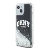 Чохол DKNY Liquid Glitter Big Logo для iPhone 15 Plus / 14 Plus Black (DKHCP15MLBNAEK)