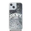 Чохол DKNY Liquid Glitter Big Logo для iPhone 15 Plus / 14 Plus Black (DKHCP15MLBNAEK)