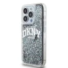 Чехол DKNY Liquid Glitter Big Logo для iPhone 15 Pro Black (DKHCP15LLBNAEK)