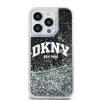 Чехол DKNY Liquid Glitter Big Logo для iPhone 15 Pro Black (DKHCP15LLBNAEK)