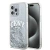 Чохол DKNY Liquid Glitter Big Logo для iPhone 15 Pro Max White (DKHCP15XLBNAET)
