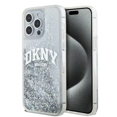 Чохол DKNY Liquid Glitter Big Logo для iPhone 15 Pro Max White (DKHCP15XLBNAET)