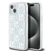 Чохол DKNY Liquid Glitter Multilogo для iPhone 15 / 14 / 13 White (DKHCP15SLCPEPT)