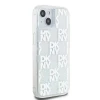 Чохол DKNY Liquid Glitter Multilogo для iPhone 15 / 14 / 13 White (DKHCP15SLCPEPT)