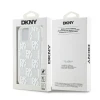 Чохол DKNY Liquid Glitter Multilogo для iPhone 15 / 14 / 13 White (DKHCP15SLCPEPT)
