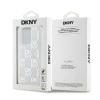 Чохол DKNY Liquid Glitter Multilogo для iPhone 15 Pro White (DKHCP15LLCPEPT)