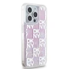 Чохол DKNY Hardcase Liquid Glitter Multilogo для iPhone 15 Pro Pink (DKHCP15LLCPEPP)
