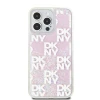 Чохол DKNY Liquid Glitter Multilogo для iPhone 15 Pro Max Pink (DKHCP15XLCPEPP)