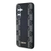 Чехол DKNY Leather Checkered Mono Pattern для Samsung Galaxy S24 Plus Black with MagSafe (DKHMS24MPCPVSLK)
