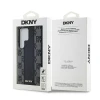 Чехол DKNY Leather Checkered Mono Pattern для Samsung Galaxy S24 Ultra Black with MagSafe (DKHMS24LPCPVSLK)