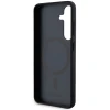 Чохол DKNY Leather Pattern Metal Logo для Samsung Galaxy S24 Black with MagSafe (DKHMS24SPSHRPSK)