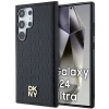 Чохол DKNY Leather Pattern Metal Logo для Samsung Galaxy S24 Ultra Black with MagSafe (DKHMS24LPSHRPSK)