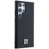 Чохол DKNY Leather Pattern Metal Logo для Samsung Galaxy S24 Ultra Black with MagSafe (DKHMS24LPSHRPSK)