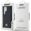 Чохол DKNY Leather Pattern Metal Logo для Samsung Galaxy S24 Ultra Black with MagSafe (DKHMS24LPSHRPSK)