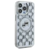 Чохол Karl Lagerfeld IML Monogram Karl & Choupette Head для iPhone 15 Pro Transparent with MagSafe (KLHMP15LHMCKMHT)