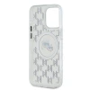 Чохол Karl Lagerfeld IML Monogram Karl & Choupette Head для iPhone 15 Pro Transparent with MagSafe (KLHMP15LHMCKMHT)
