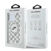 Чохол Karl Lagerfeld IML Monogram Karl & Choupette Head для iPhone 15 Pro Transparent with MagSafe (KLHMP15LHMCKMHT)