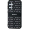Чохол DKNY Leather Mono Stripe & Metal Logo для Samsung Galaxy S24 Black (DKHCS24SPRTHSLK)