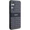 Чохол DKNY Leather Mono Stripe & Metal Logo для Samsung Galaxy S24 Black (DKHCS24SPRTHSLK)