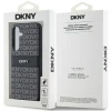 Чохол DKNY Leather Mono Stripe & Metal Logo для Samsung Galaxy S24 Black (DKHCS24SPRTHSLK)