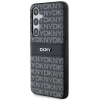 Чохол DKNY Leather Mono Stripe & Metal Logo для Samsung Galaxy S24 Plus Black (DKHCS24MPRTHSLK)