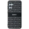 Чохол DKNY Leather Mono Stripe & Metal Logo для Samsung Galaxy S24 Plus Black (DKHCS24MPRTHSLK)
