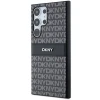 Чохол DKNY Leather Mono Stripe & Metal Logo для Samsung Galaxy S24 Ultra Black (DKHCS24LPRTHSLK)