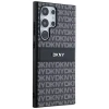 Чохол DKNY Leather Mono Stripe & Metal Logo для Samsung Galaxy S24 Ultra Black (DKHCS24LPRTHSLK)