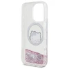 Чохол Hello Kitty Liquid Glitter Sweet Kitty Bows для iPhone 16 Pro Max White with MagSafe (HKHMP16XLSWKH)