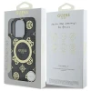 Чохол Guess IML Peony On 4G Background для iPhone 16 Pro Max Black with MagSafe (GUHMP16XH4PYEEK)