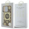 Чохол Guess IML Peony On 4G Background для iPhone 16 Pro Max Brown with MagSafe (GUHMP16XH4PYEEW)
