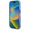 Чохол Guess IML Peony On 4G Background для iPhone 16 Blue with MagSafe (GUHMP16SH4PYEEB)