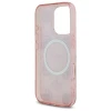 Чохол Guess IML Peony On 4G Background для iPhone 16 Pro Pink with MagSafe (GUHMP16LH4PYEEP)