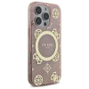 Чохол Guess IML Peony On 4G Background для iPhone 16 Pro Max Pink with MagSafe (GUHMP16XH4PYEEP)