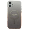 Чохол Guess IML Glitter Gradient для iPhone 16 Plus Brown with MagSafe (GUHMP16MHGRCELW)