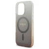 Чохол Guess IML Glitter Gradient для iPhone 16 Pro Max Brown with MagSafe (GUHMP16XHGRCELW)
