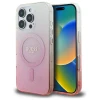 Чохол Guess IML Glitter Gradient для iPhone 16 Pro Pink with MagSafe (GUHMP16LHGRCELP)