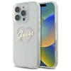Чохол Guess IML Heart для iPhone 16 Pro Transparent (GUHCP16LHCHGSPT)