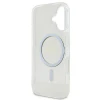 Чохол Guess IML Glitter Circle для iPhone 16 Transparent with MagSafe (GUHMP16SHFGERET)