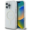 Чохол Guess IML Glitter Circle для iPhone 16 Pro Max Transparent with MagSafe (GUHMP16XHFGERET)