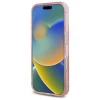Чохол Guess IML Glitter Circle для iPhone 16 Pink with MagSafe (GUHMP16SHFGEREP)