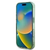 Чохол Guess IML Flower & Tonal Circle для iPhone 16 Green with MagSafe (GUHMP16SHFWBDCEN)